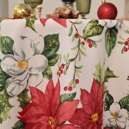 New Year. Baby Dolyana "Christmas Flowers" D145cm, 100% p/e, 140g/m2-2