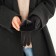 Gloves are female, dimensionless, with insulation, dark gray color