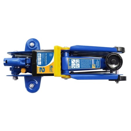 The rolling jack Kraft KT820001, hydraulic, 2 t, 135-320 mm, case-1