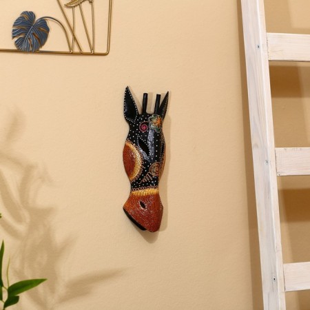 Mask "Zebra" Albezia 30 cm-2