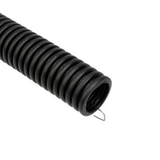 A meter pipe corrugated from PND, with probe, black, Ø16mm (bay 100 m/union) rexant