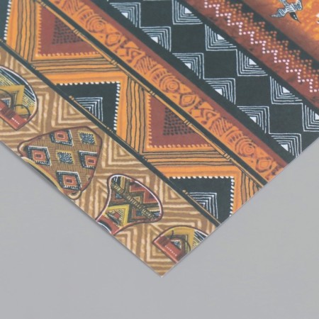 Scrapbooking "Africa" ​​density 180 grams set 10 pcs 15.5x17 cm-3