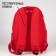 Burm with idea school backpack, red, 38 x 12 x 30 cm