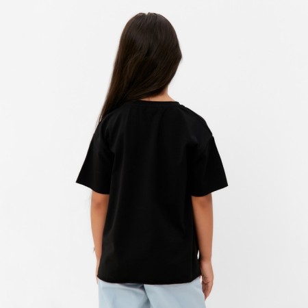 T -shirt Children's KAFTAN "BASIC Line", p. 32 (110-116 cm), black-9
