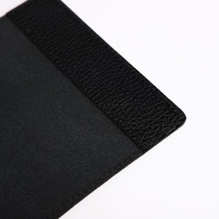 Cover for passport, black color-5