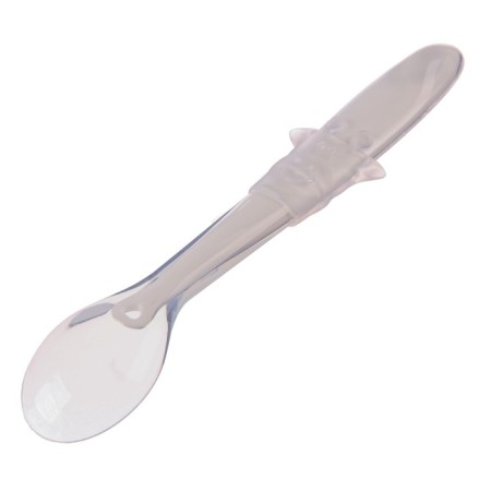 Spoon silicone children's "giraffes", white color-4
