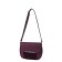 Bag Messenger claim. Kozha, valve department, purple color 27x11x20cm