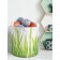 Textile bag “Fresh grass”, for storing things and toys, size 33x37 cm, 26.5 liters