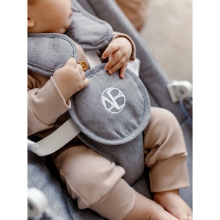 Electric shafts Children's Amarobaby Happy Swing, gray color-21