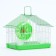 Rodent cell equipped RT-2T, 22 x 16 x 20 cm, green