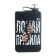 Flaw for alcohol "Break the Rules", stainless steel, gift, 270 ml, 9 oz