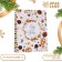 Laminated vertical "New Year!", 33 x 42 x 10 cm
