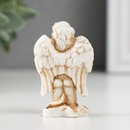 Souvenir Polystone "Angel and Flower" mix 2.5x4.2x5.5 cm-4