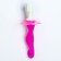 Children's toothbrush the massager, "sea hobby", silicone, with a limiter, from 3 months, color mix