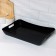 Tray with handles, 42.2 × 28.2 × 5.2 cm "Rondo", color black
