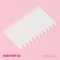Confectionery spatula "cloves", 11 × 7 cm, white color