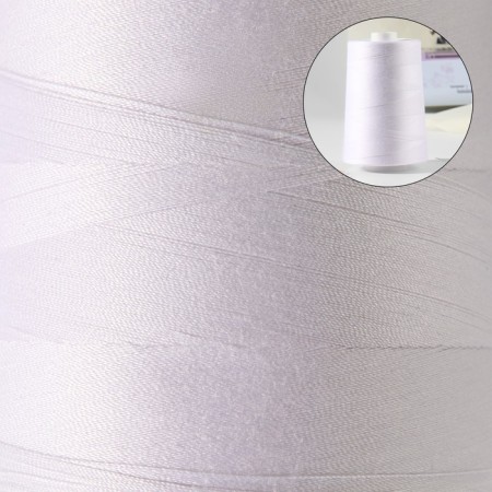 Threads 80, "Nevka", 5000 m, white color No. 001-1