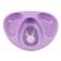 Baby "Bunny" plate, three -section