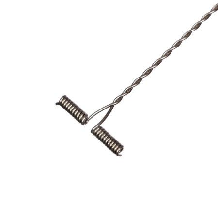 Division of twisted side "Yaman", stainless steel, 10 cm-2