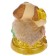 Ceramics Figure "Dog with ruble" 6x4.5x7 cm