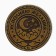 Tarot Coin "I am bringing luck", brass, diam. 2.5 cm