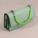 Handle for bag, beads, d = 10 mm, 30 cm, green color