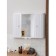 Hilton Premium bathroom set, white color