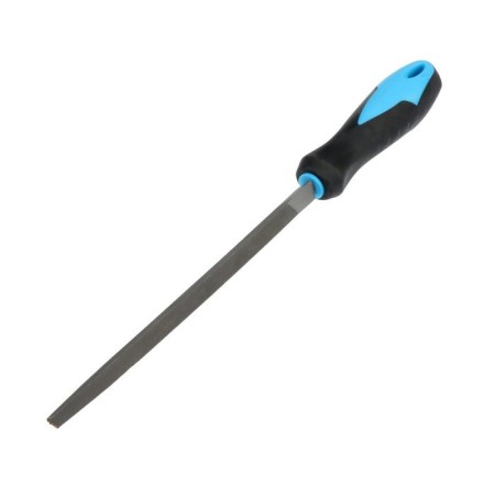 Tundra file, for sharpening chains saw, trihedral, U10, 2K handle, No. 3, 200 mm