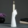 Summary "Hand" white 23.5cm