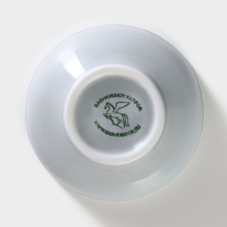Porcelain Porcelain Sanctor "Watercolor", 80 ml, light-gray color-3