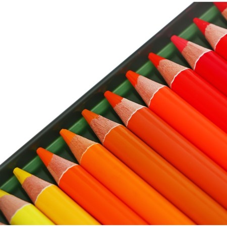 Pencils of watercolor 36 colors, in a cardboard box WCP-36-3