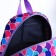 Baby backpack on lightning, purple color