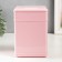 Piggy bank Plastic "SELE. BARA" code castle, sound AA pink 13x12x19 cm