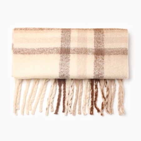 Female scarf, dairy color, rr 48x195 cm-2