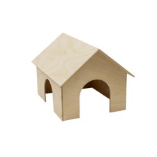 House for guinea pigs, 30 x 23 x 20.5 cm, plywood