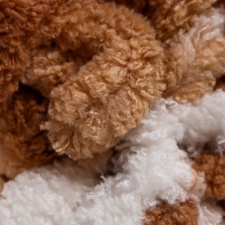 Yarn "Puffy Color" 100 % micropoliester 9m/100g (6398)-3