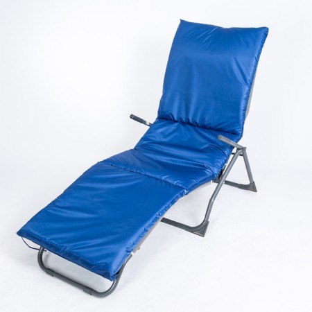 Pillow-mattress water-repellent. 195x63x3.5 cm, polyester raincoat is 100%, color core, synthetic fiber-1