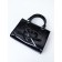 Women's bag, 20*8*14, lightning departure, belt lengths, black