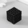 Antistress Magnet "Neokub" 216 balls d = 0.5 cm (black)