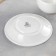 Tea steam porcelain Wilmax Olivia, 2 items: a cup 250 ml, a saucer d = 15 cm, white color