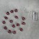 Garland “thread” 1.6 m with nozzles “balls with pink confetti”, IP20, silver thread, 15 LED, glow warm white, AAH2