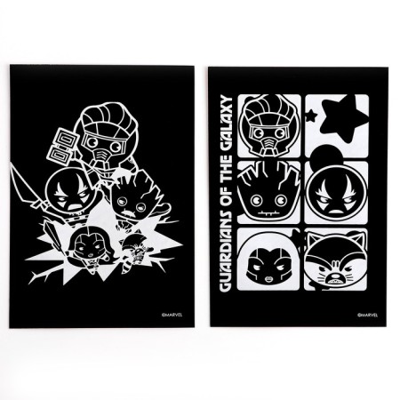 Set for creativity, application with foil and engraving "Guardians of the Galaxy"-2