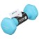 Non -repteenum dumbbells, 0.5 kg, blue color