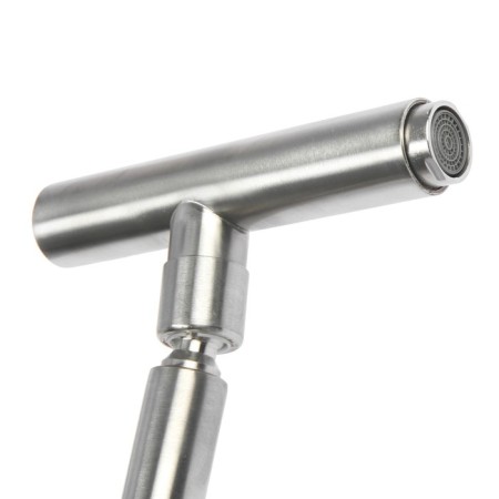 Zein ZS-1 kitchen mixer, "microphone", 35 mm cartridge, stainless steel, satin-6
