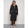 Coat insulated winter female, size 50, black color