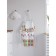 Apron of a kitchen with a photo print "Funny owls", adjustable, size OS