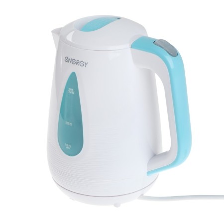 Electric kettle Energy E-214, plastic, 1.7 l, 2200 watts, white and white-1