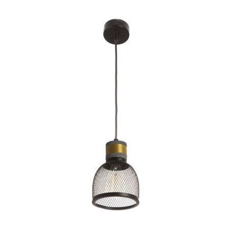 Denver lamp E27 40W black and gold 15x15x24-174cm