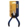 Long -bearing Mini curved tundra, nickelled, two -component handles, 125 mm
