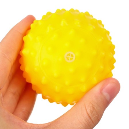 Developing tactile ball "House", New Year's gift packaging, 1 pc, crumb I-8